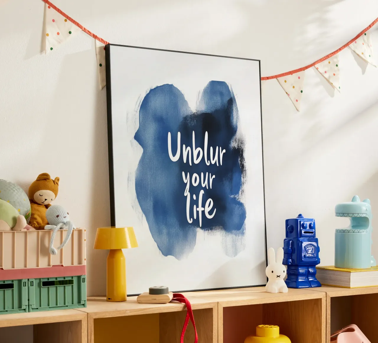 Unblur - 3 alluminio dibond da Art Typo Essentiel