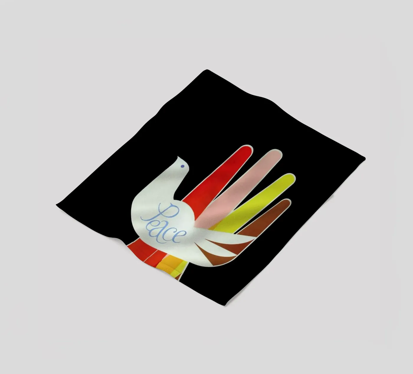 Peace Fleecedecke von Simboli Design