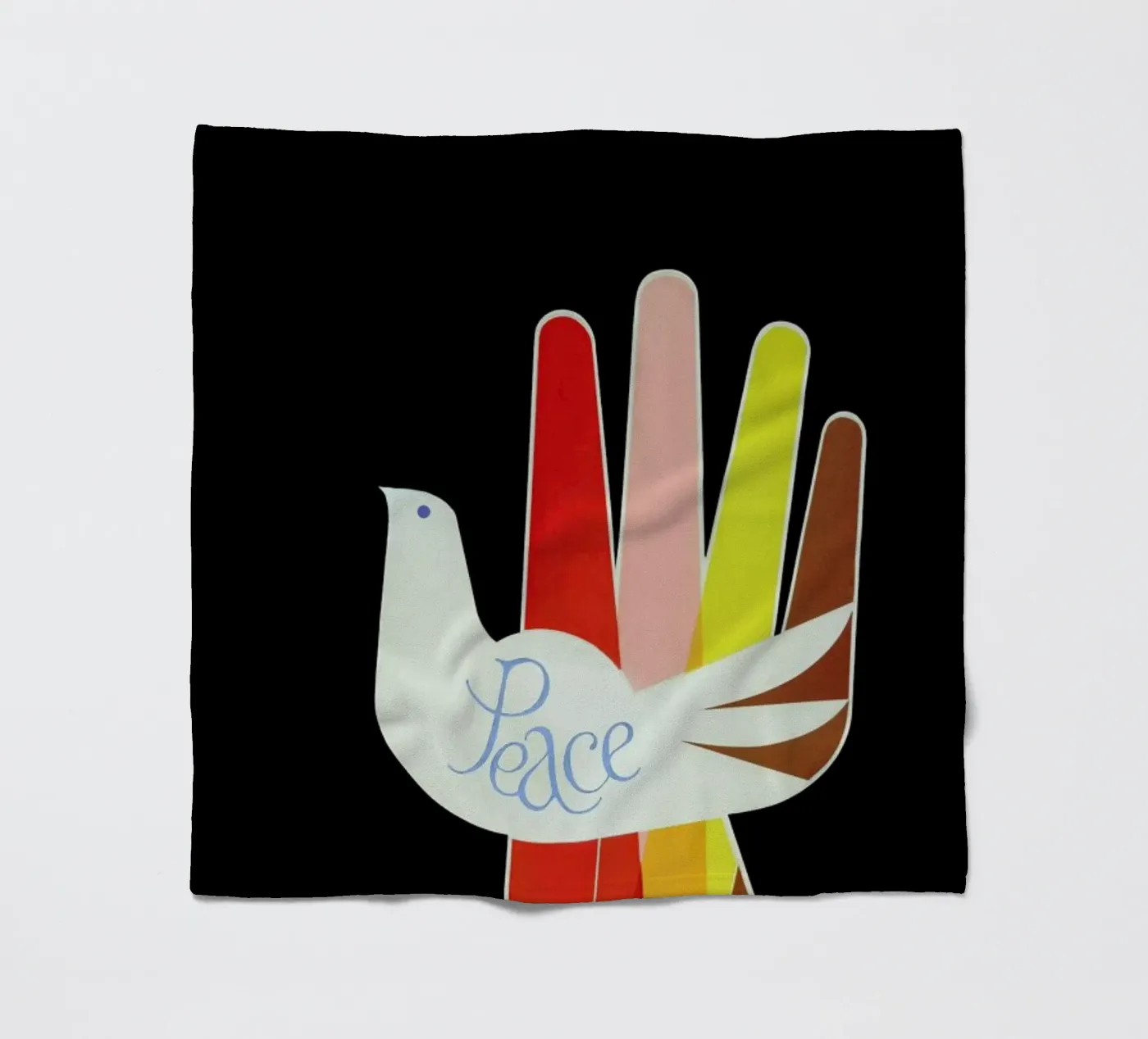 Peace Fleecedecke von Simboli Design