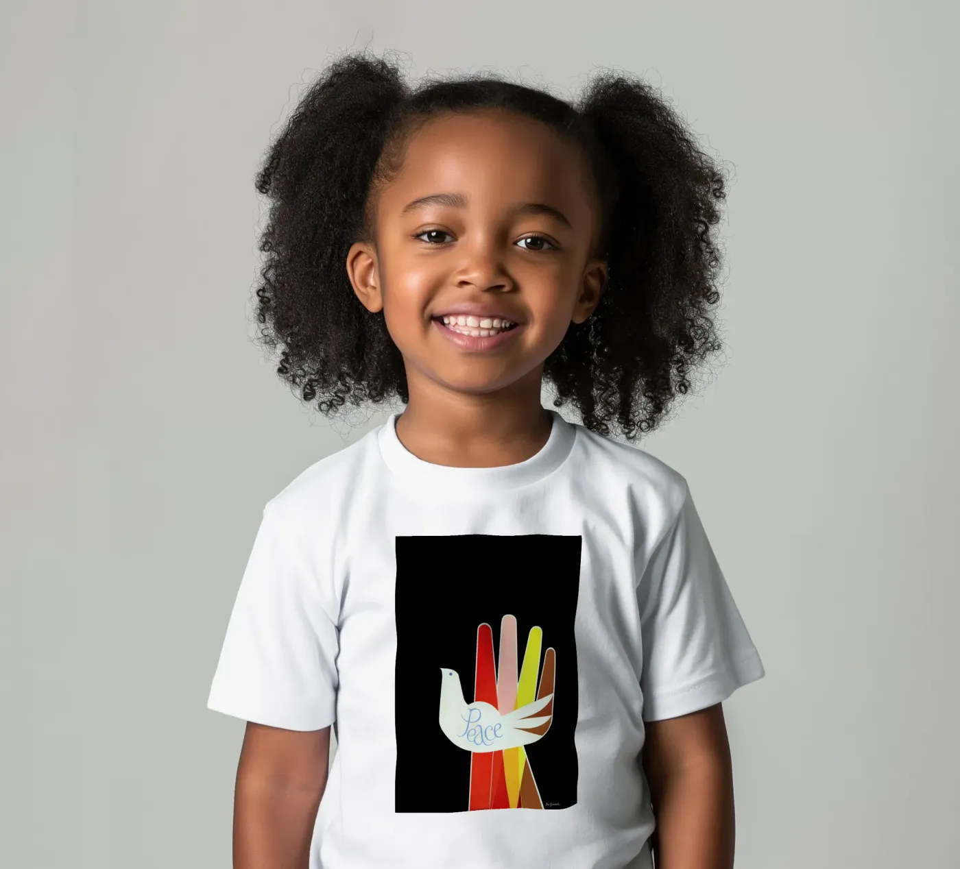 Peace t-shirt bambini da Simboli Design