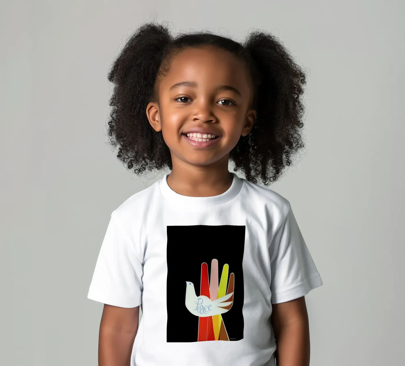 Peace t-shirt bambini da Simboli Design