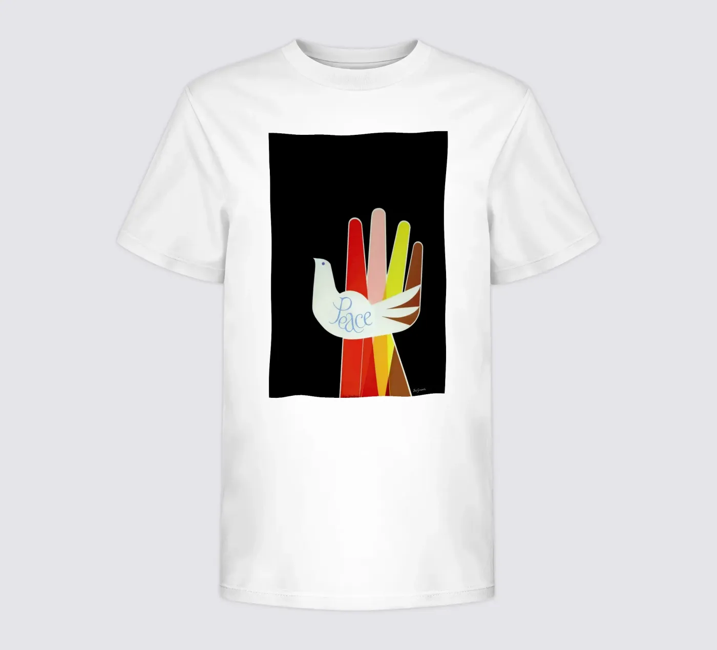 Peace t-shirt bambini da Simboli Design