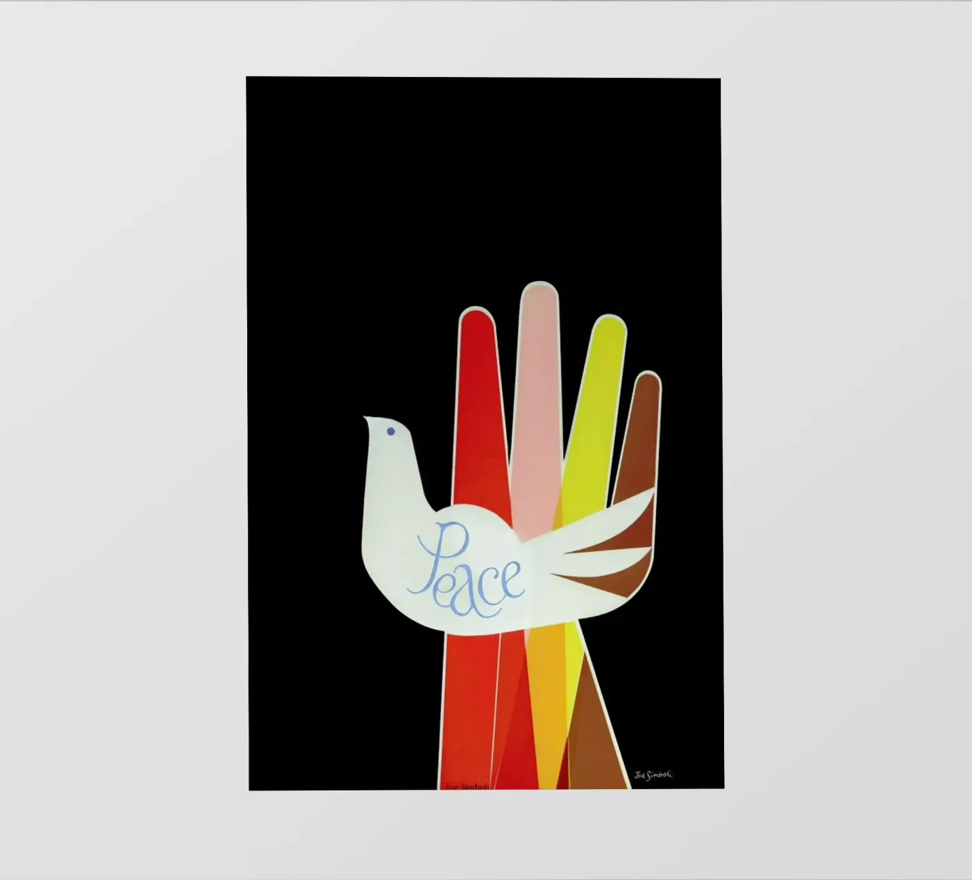 Peace pellicola backlit da Simboli Design