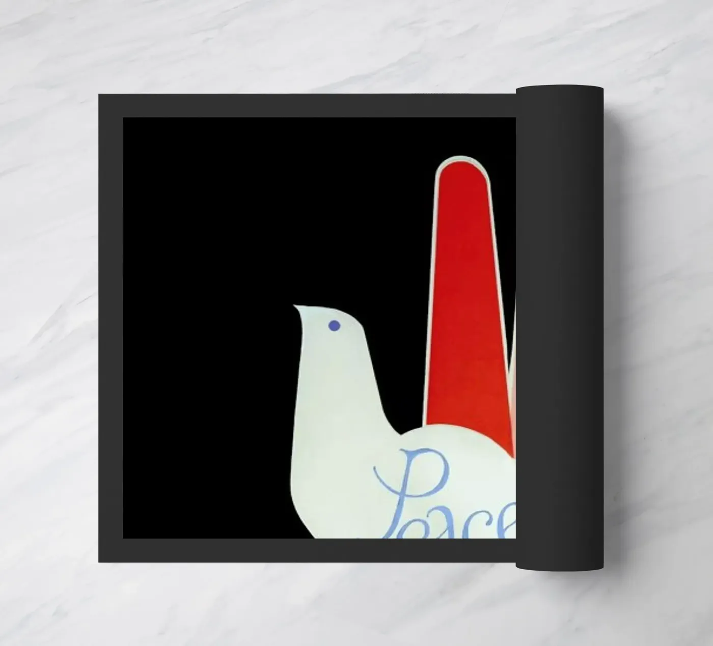 Peace deurmat van Simboli Design