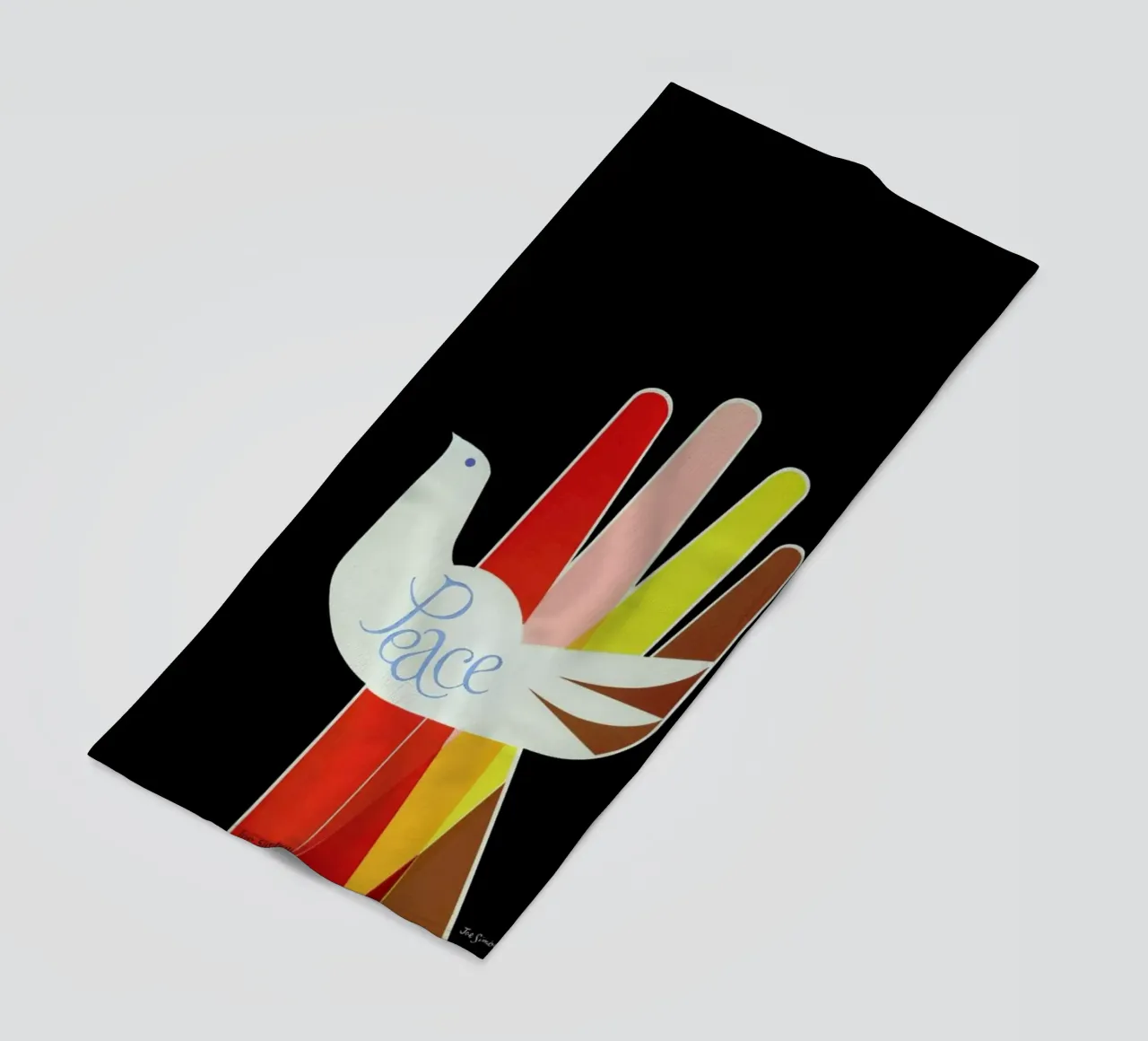 Peace telo mare da Simboli Design