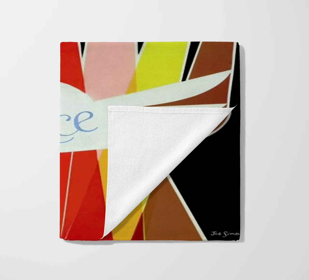 Peace telo mare da Simboli Design