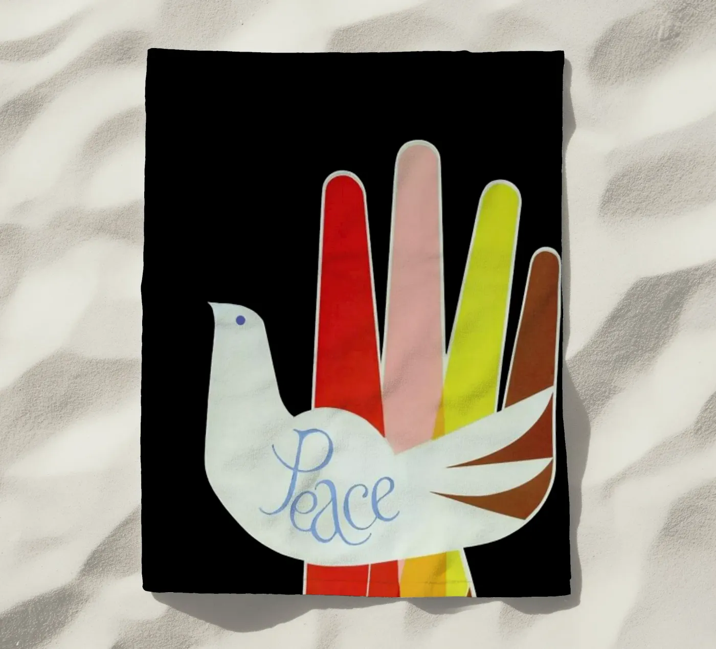 Peace serviette de plage de Simboli Design