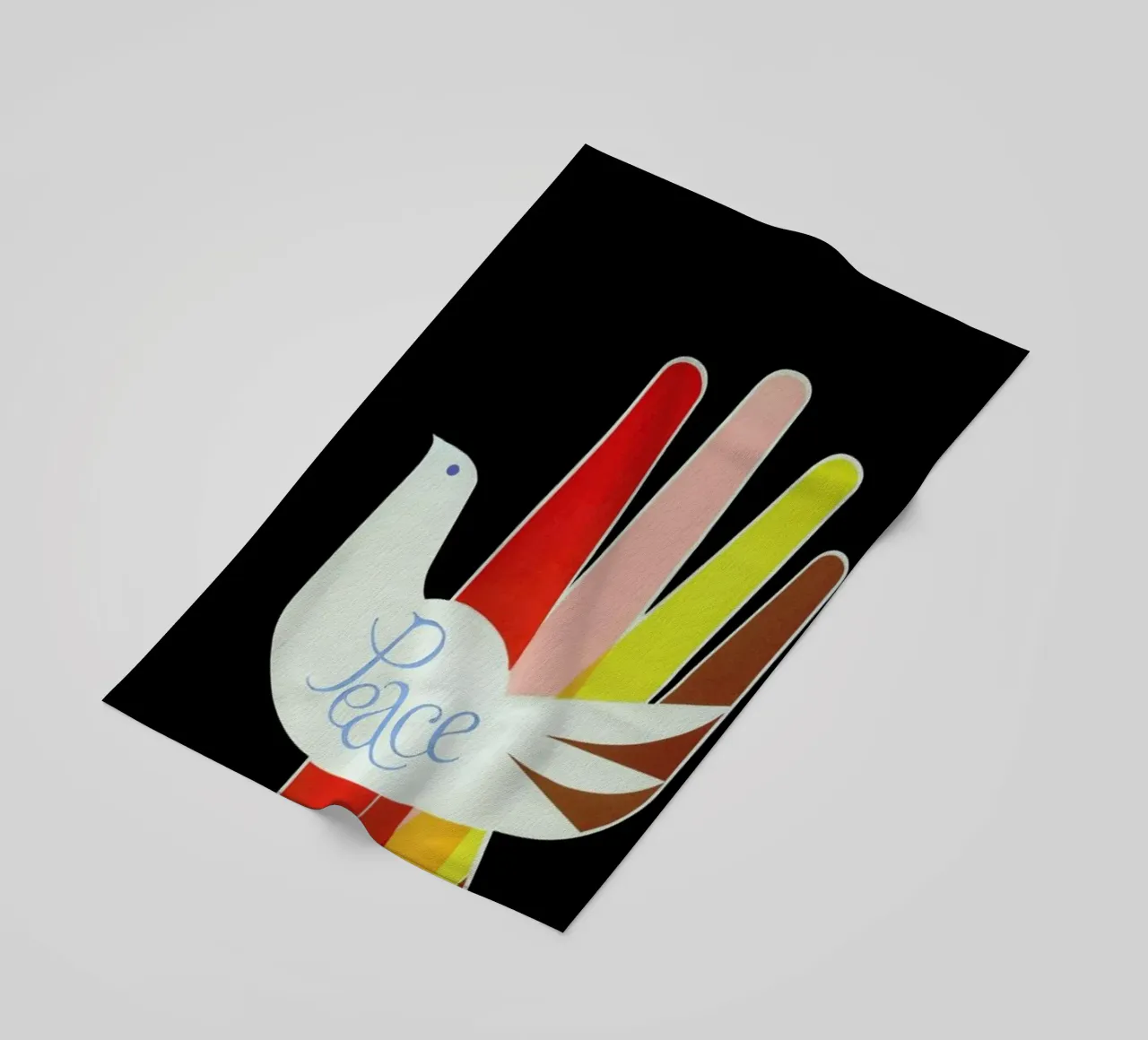 Peace telo mare da Simboli Design