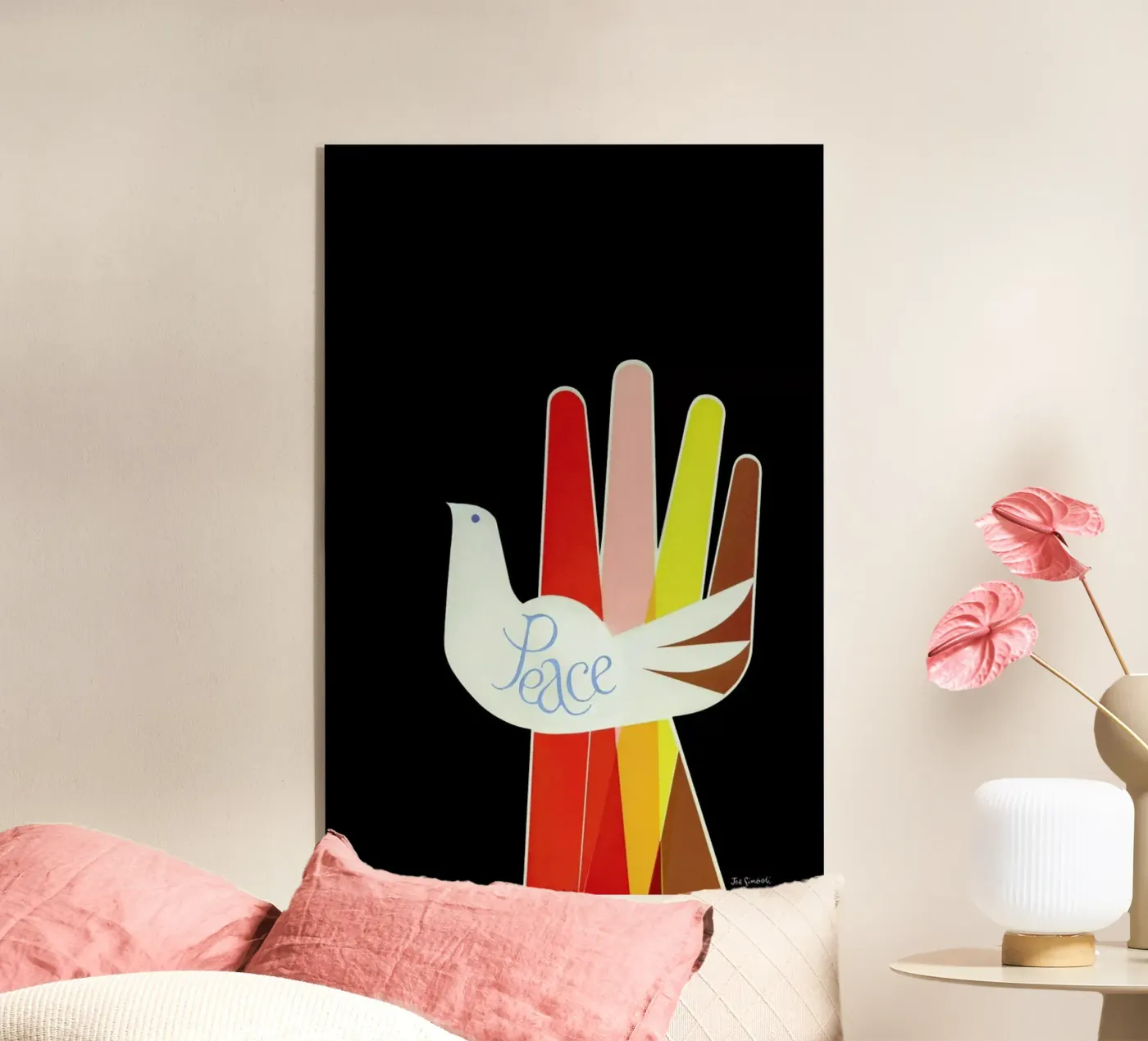 Peace plexiglass da Simboli Design