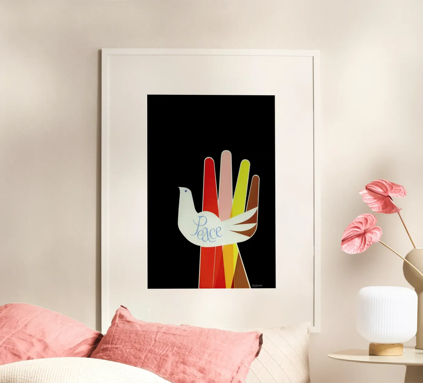 Peace poster da Simboli Design