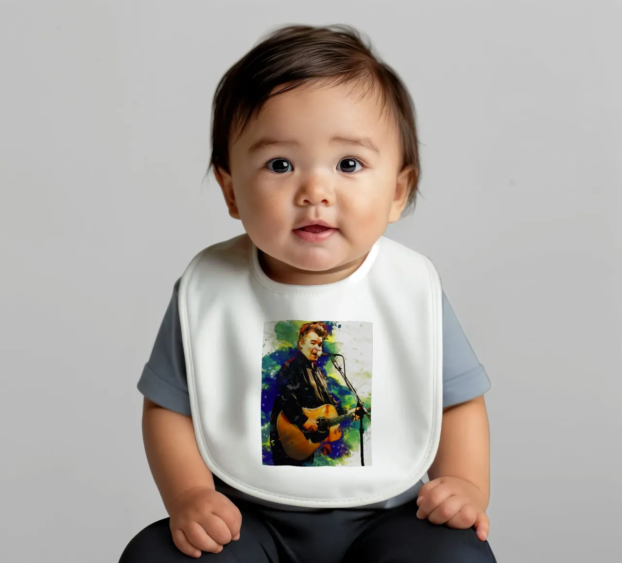 Sbaffo di John Prine in concerto dal vivo bavaglino da Gunawan Rb