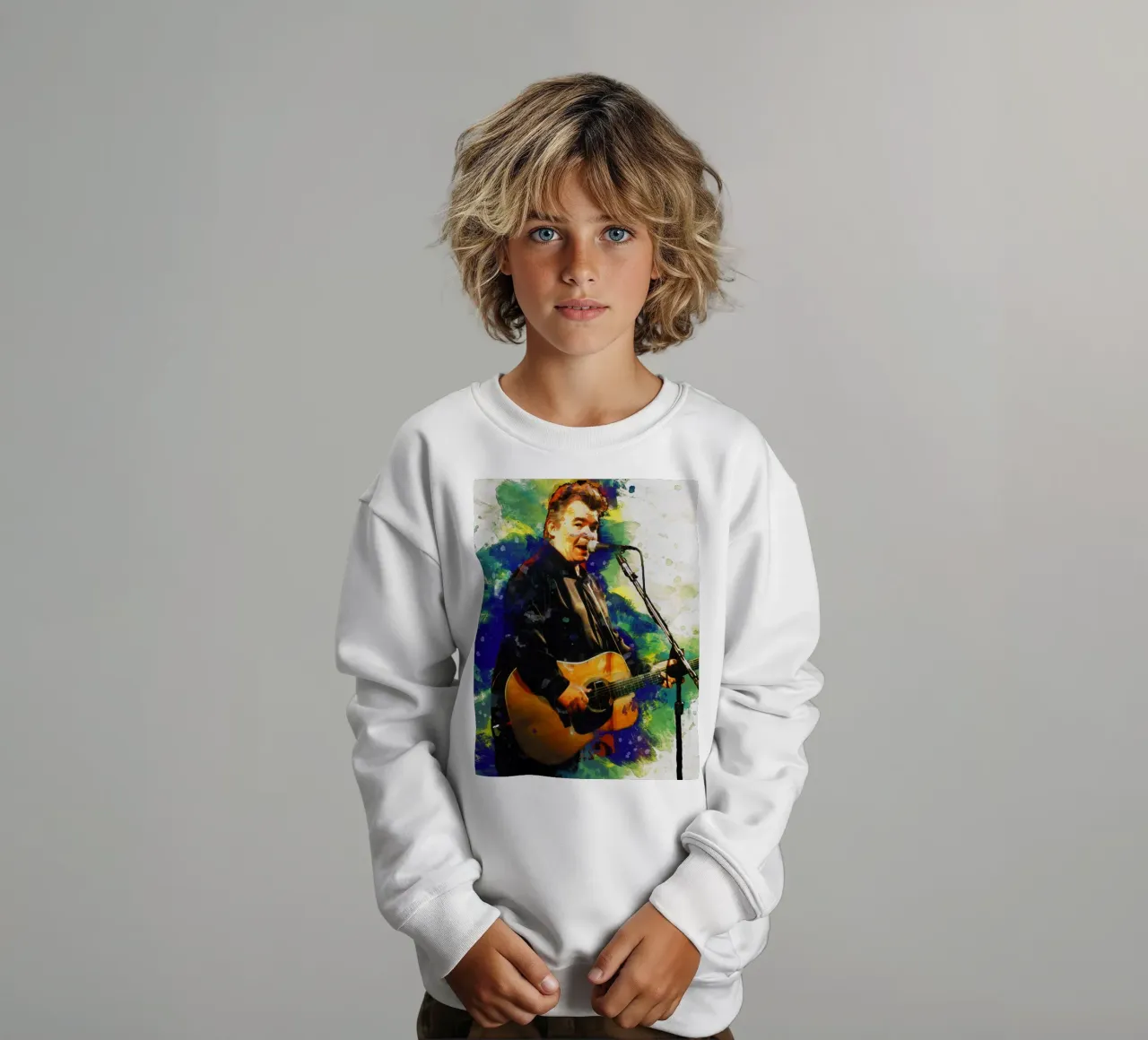 Smudge of John Prine Concierto en directo sudadera para niño de Gunawan Rb