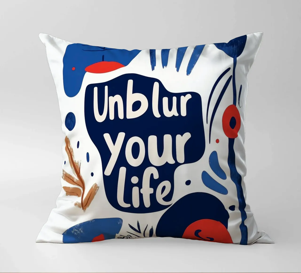 Unblur - 4 cuscino da Art Typo Essentiel