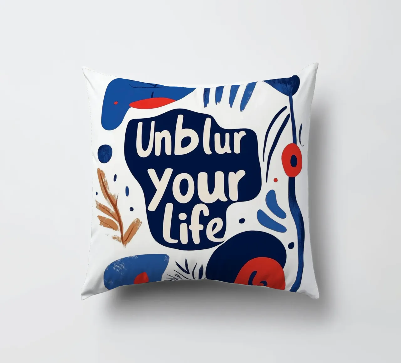 Unblur - 4 cuscino da Art Typo Essentiel