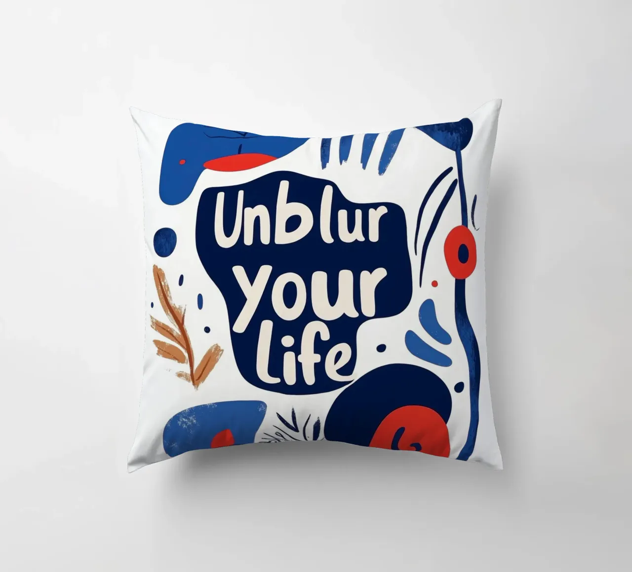 Unblur - 4 cuscino da Art Typo Essentiel