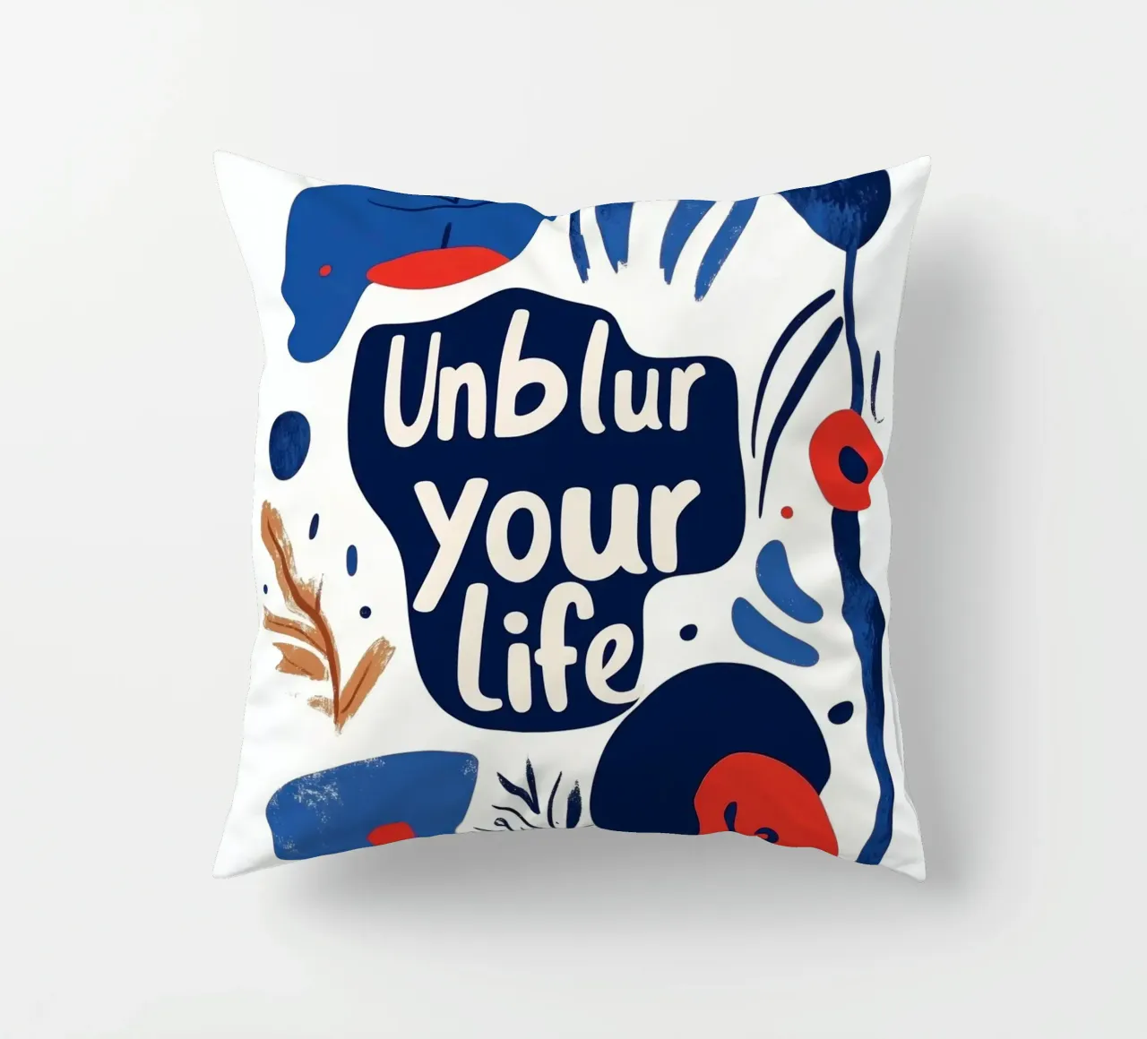 Unblur - 4 cuscino da Art Typo Essentiel