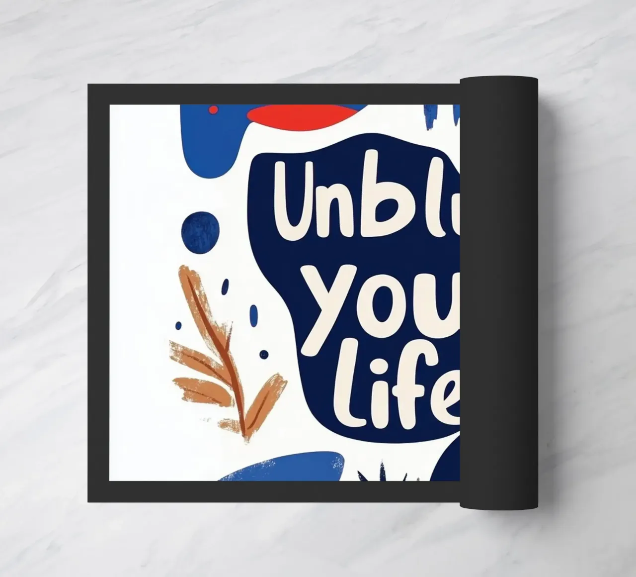 Unblur - 4 felpudo de Art Typo Essentiel