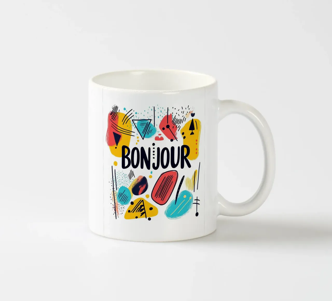 Bonjour tazza in ceramica da Art Typo Essentiel