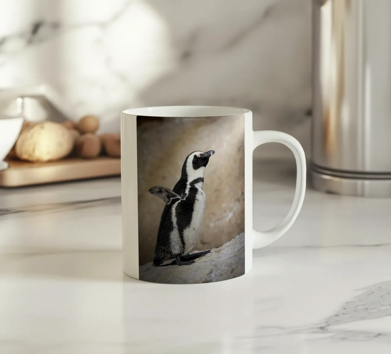 Pinguino tazza in ceramica da Tom's Wildlife