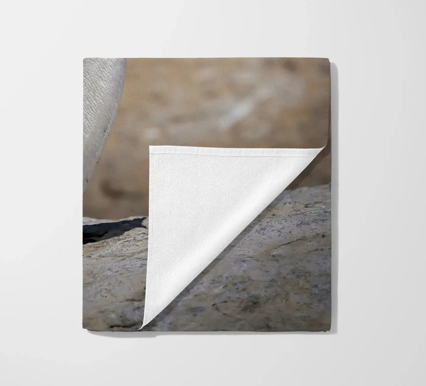 Penguin beach towel by Tom's Wildlife