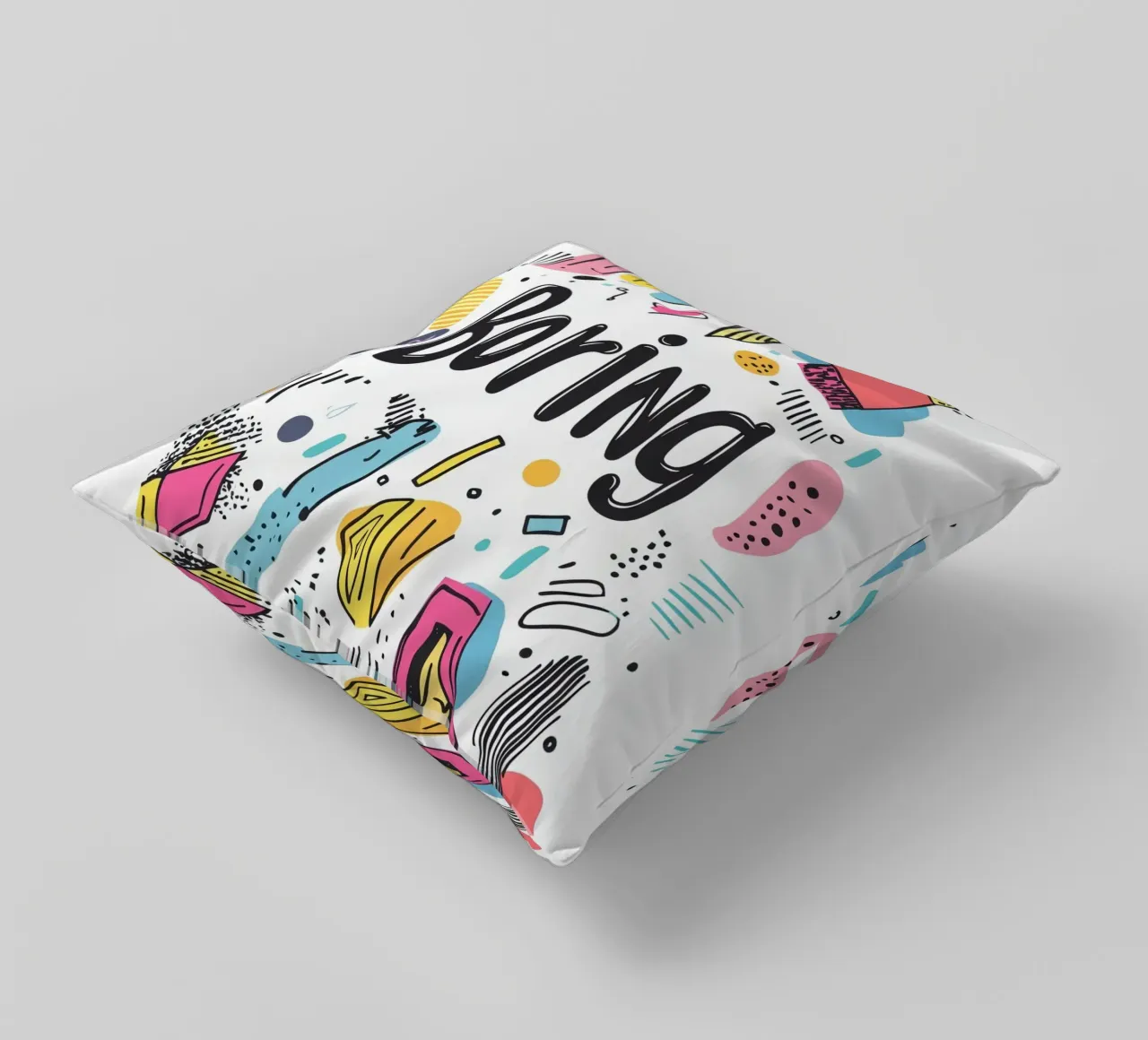 Boring cuscino da Art Typo Essentiel