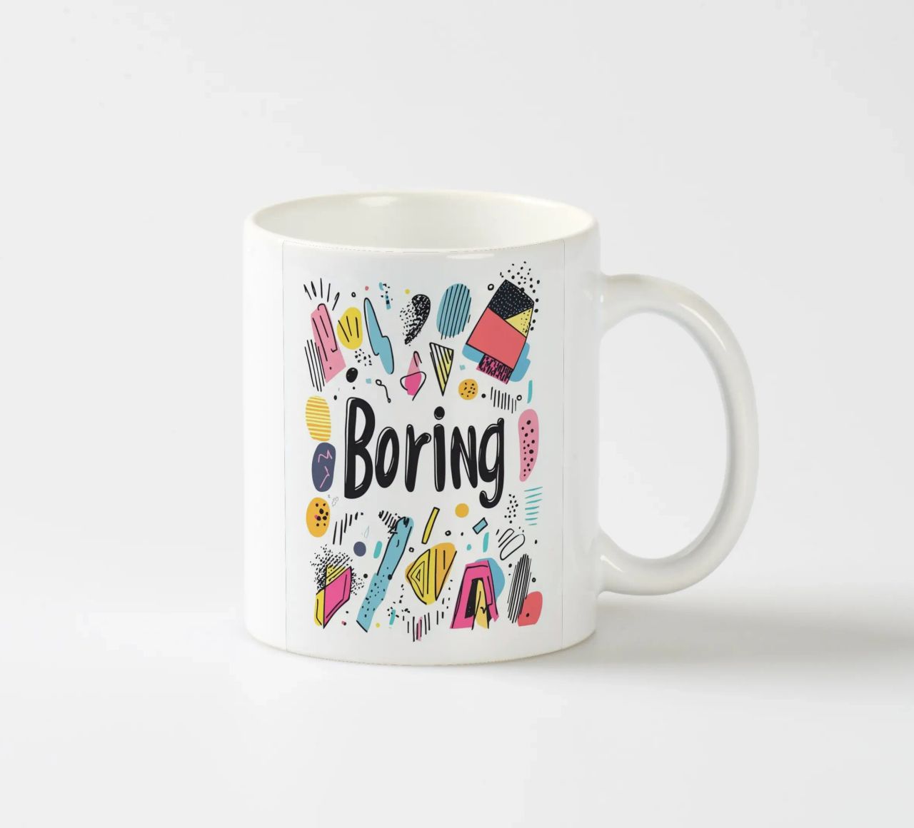 Boring tazza in ceramica da Art Typo Essentiel