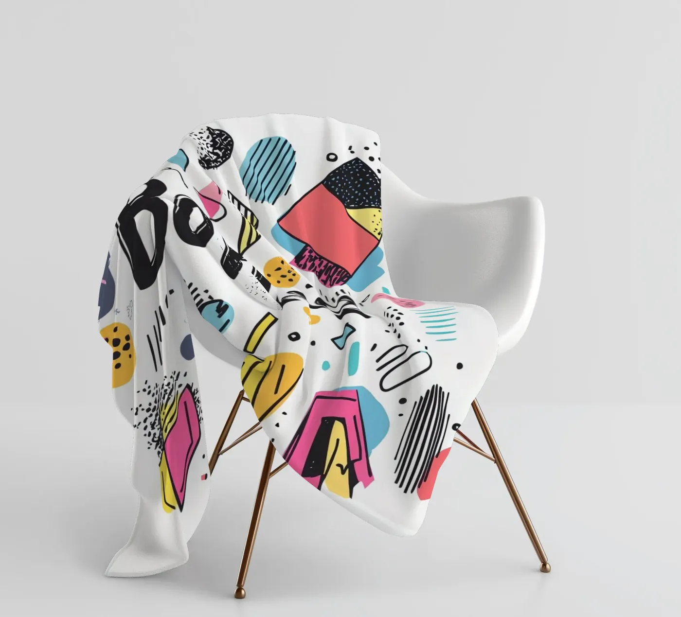 Boring fleecedeken van Art Typo Essentiel