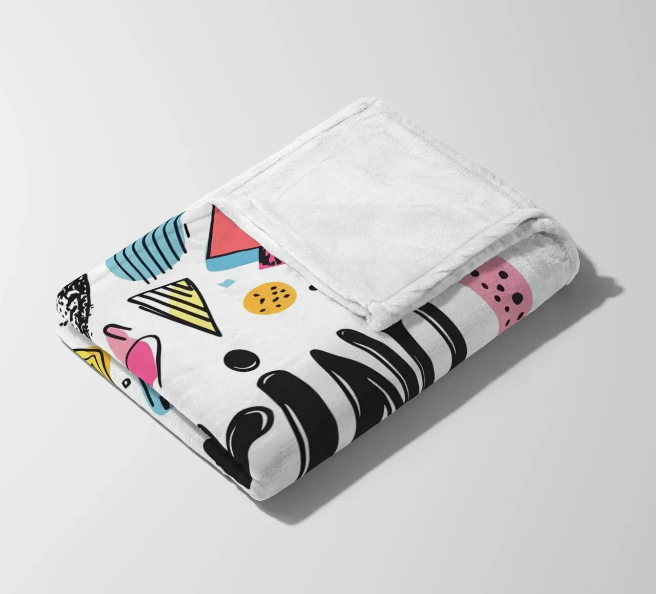 Boring Fleecedecke von Art Typo Essentiel