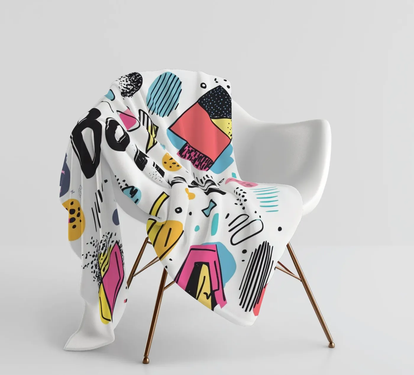 Boring fleecedeken van Art Typo Essentiel