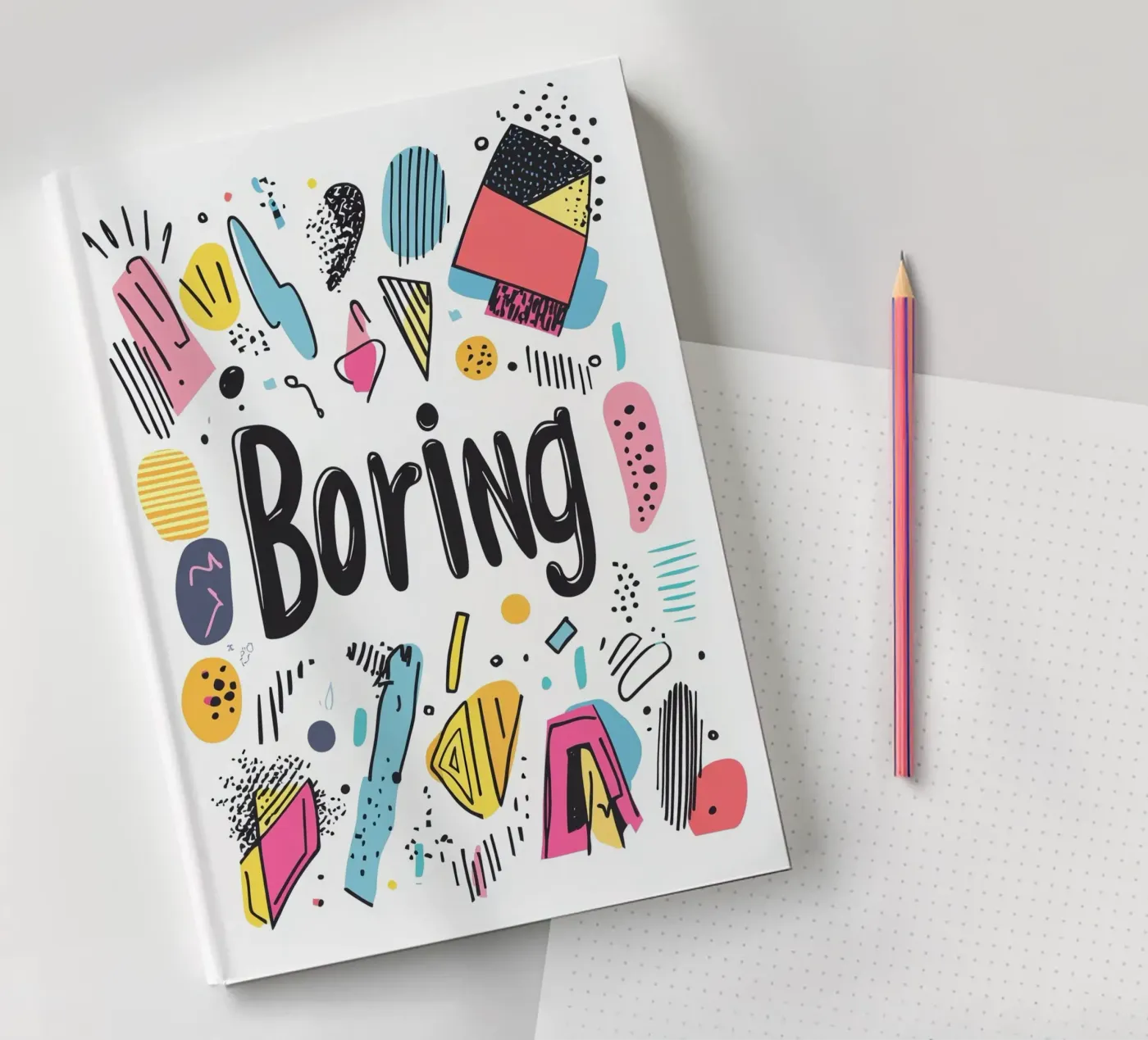 Boring notebook by Art Typo Essentiel