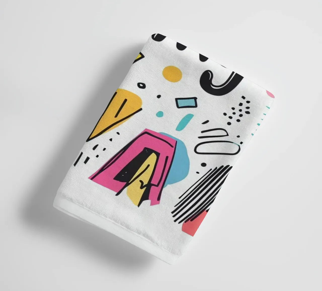 Boring asciugamano da bagno da Art Typo Essentiel