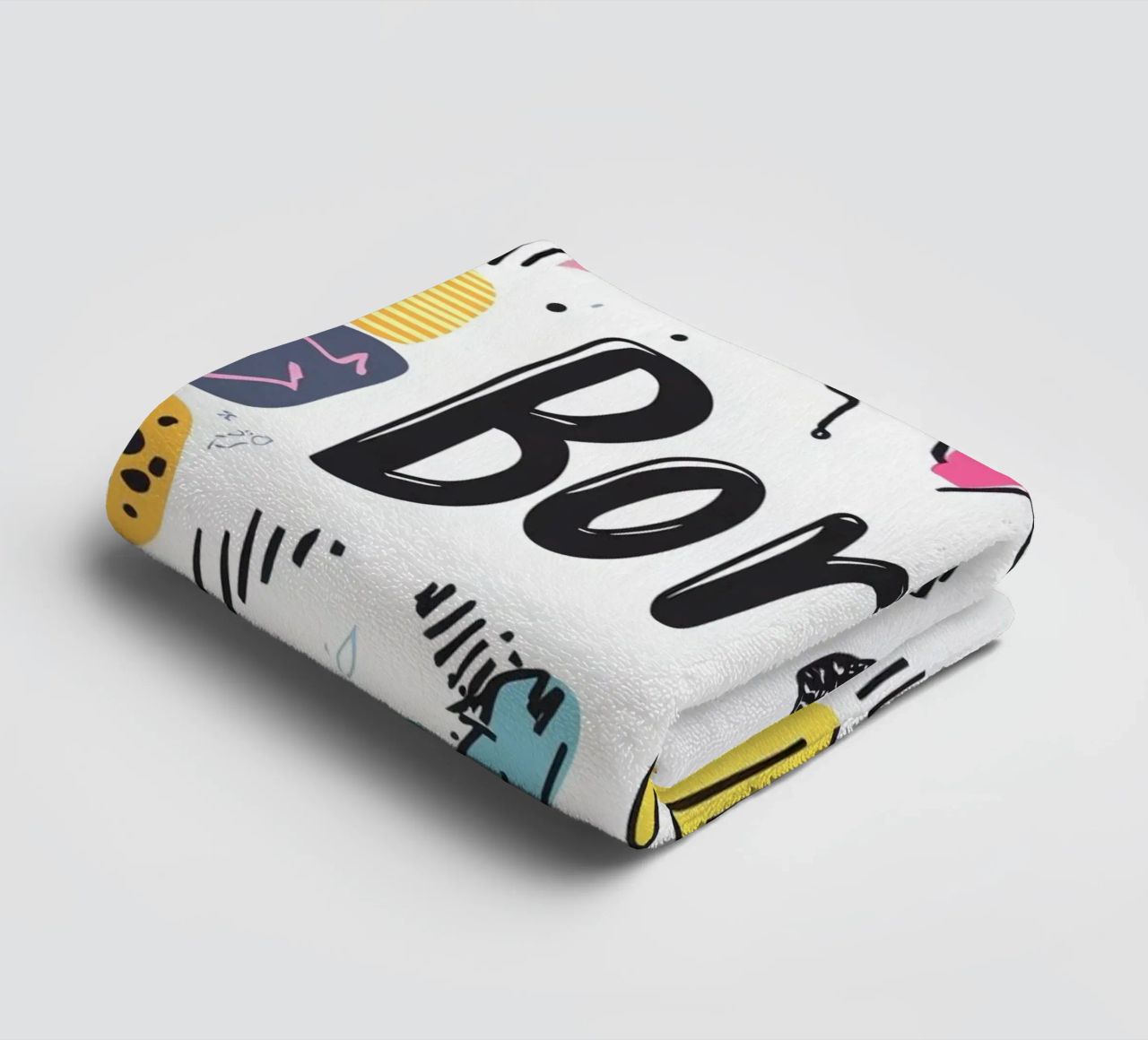 Boring towel by Art Typo Essentiel