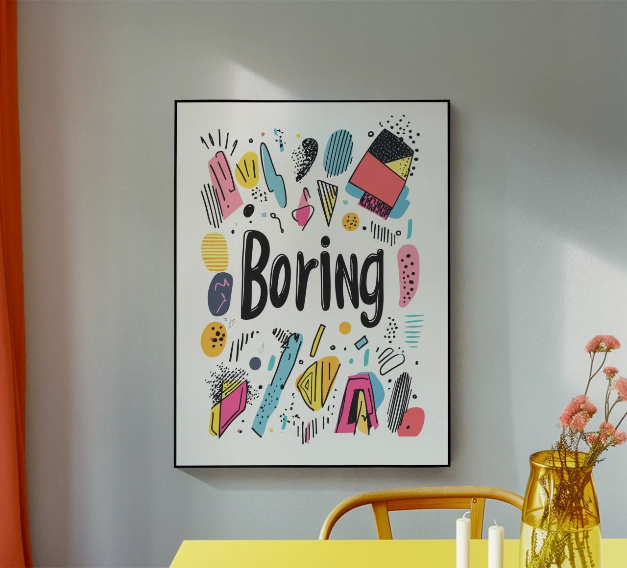 Boring plexiglass da Art Typo Essentiel