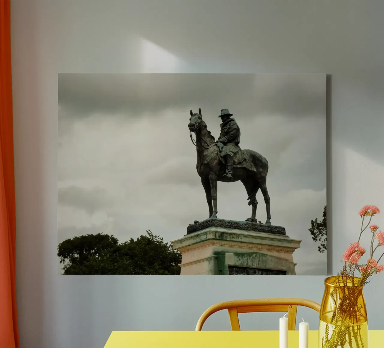 Memoriale di Ulysses S. Grant - Omaggio a Washington D.C. tela con Cornice a cassetta da Ben & Clo creations
