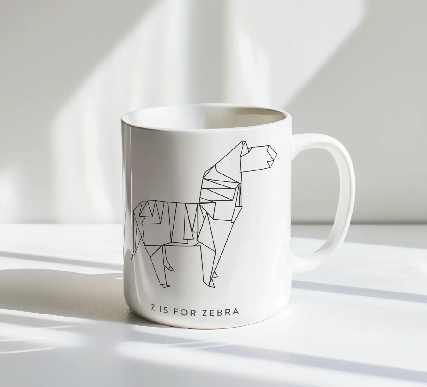 Z ceramic mug by Julia Marquardt-Lott