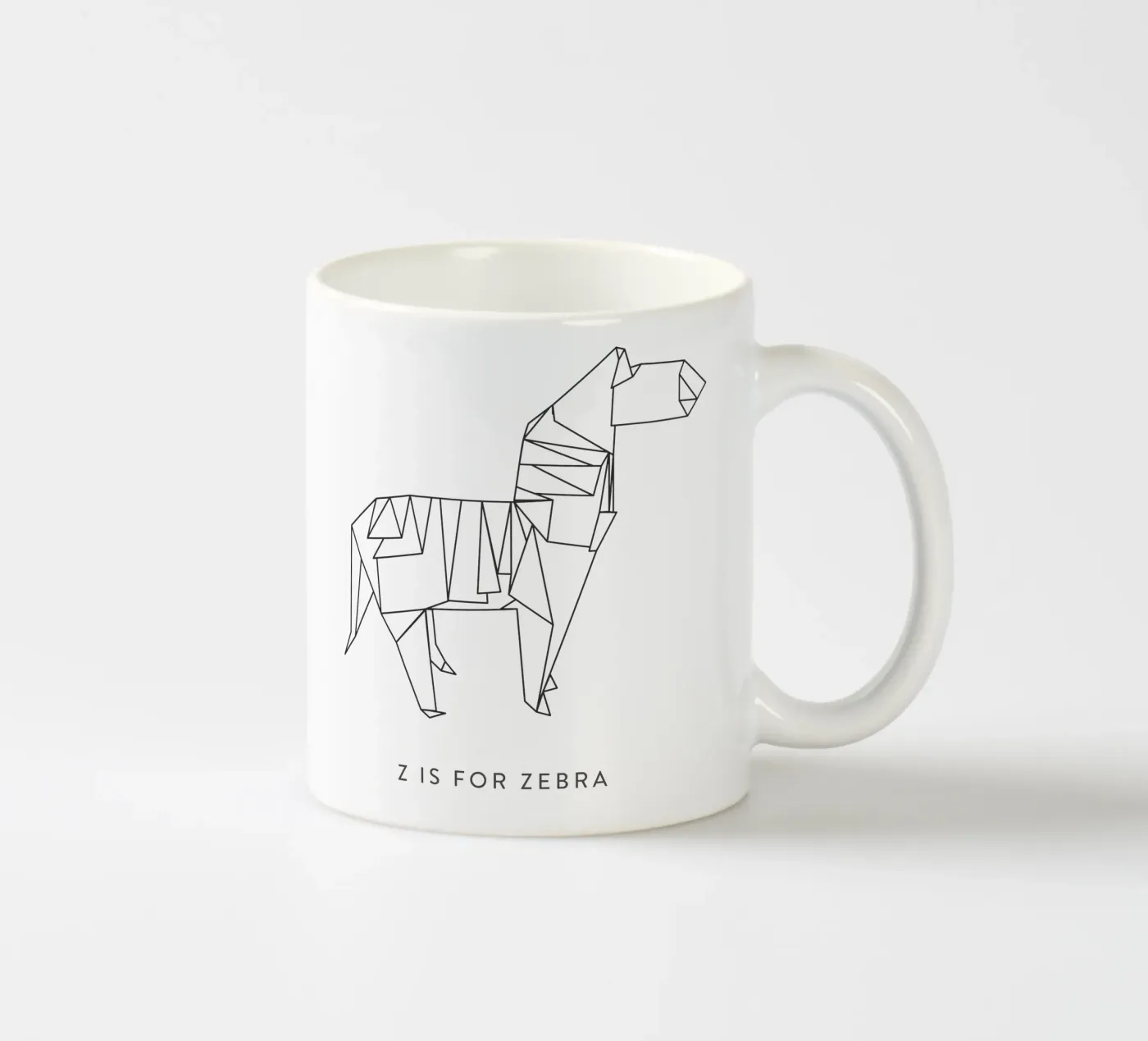 Z ceramic mug by Julia Marquardt-Lott