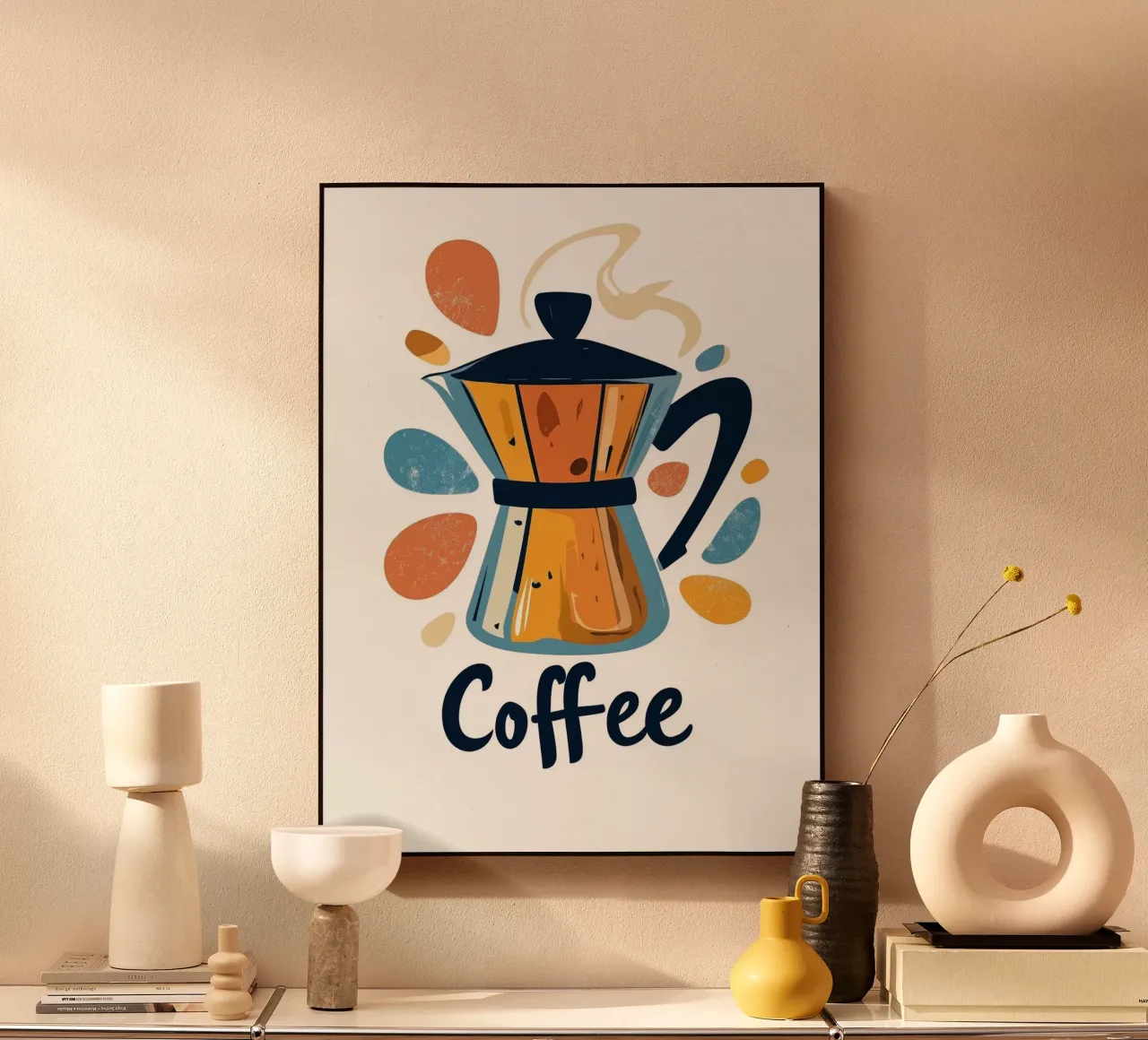 Coffee acrylic glass by Art Typo Essentiel