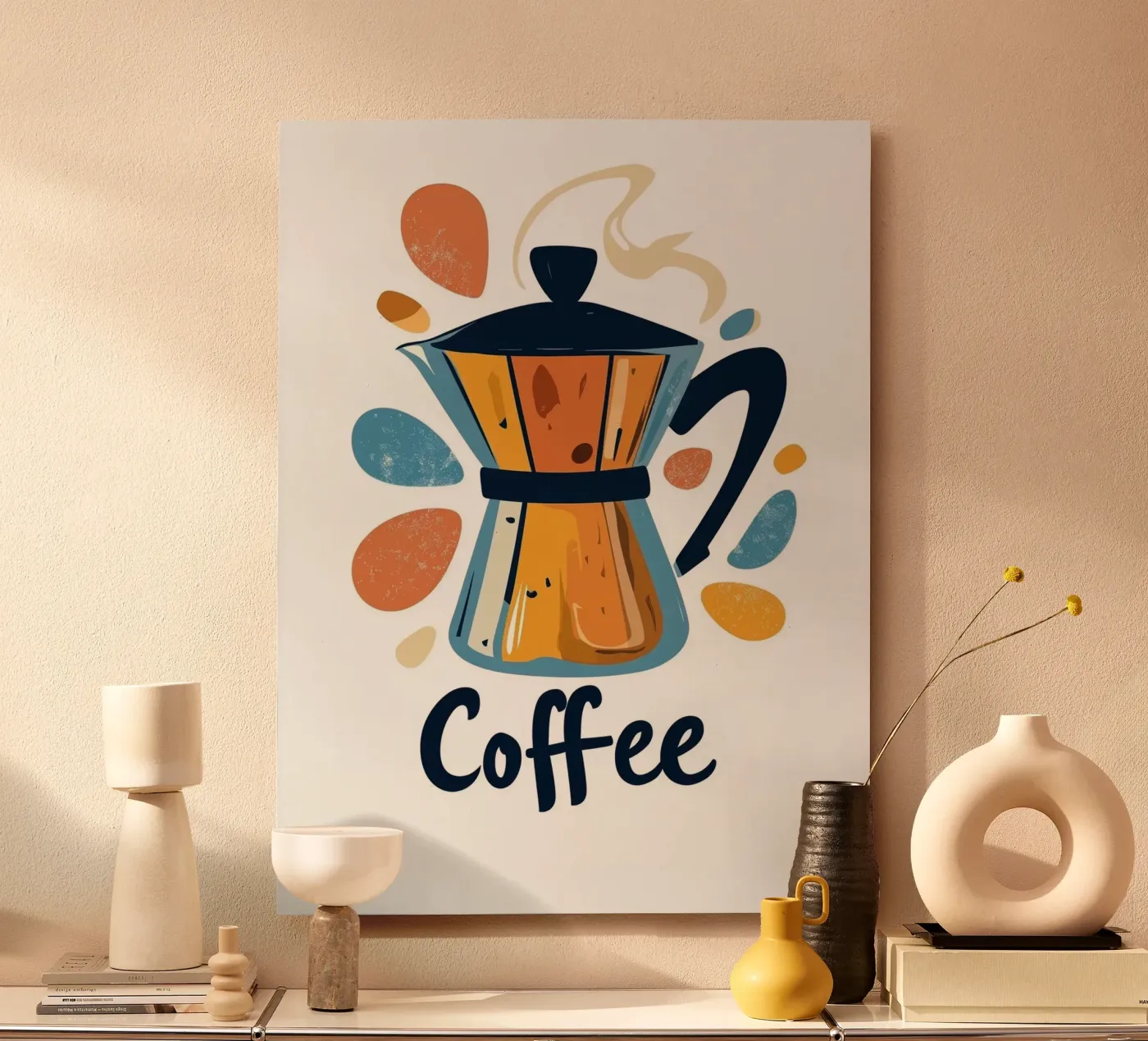 Coffee alluminio dibond da Art Typo Essentiel