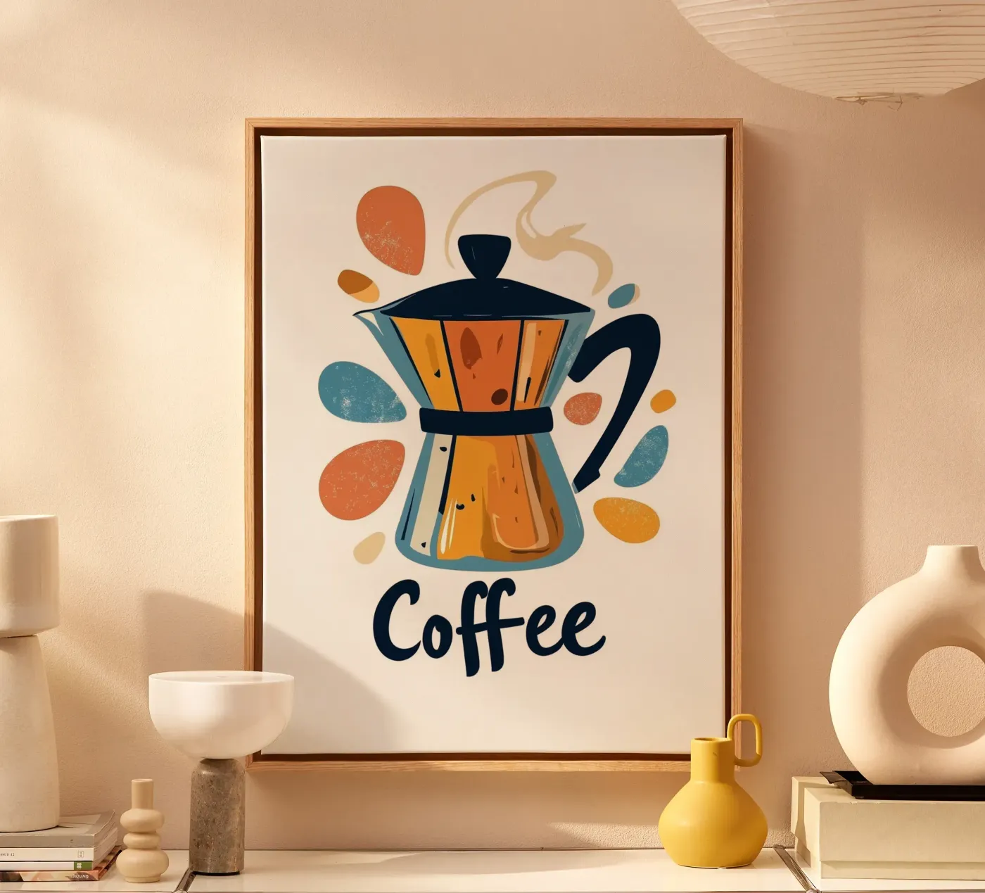 Coffee canvas by Art Typo Essentiel