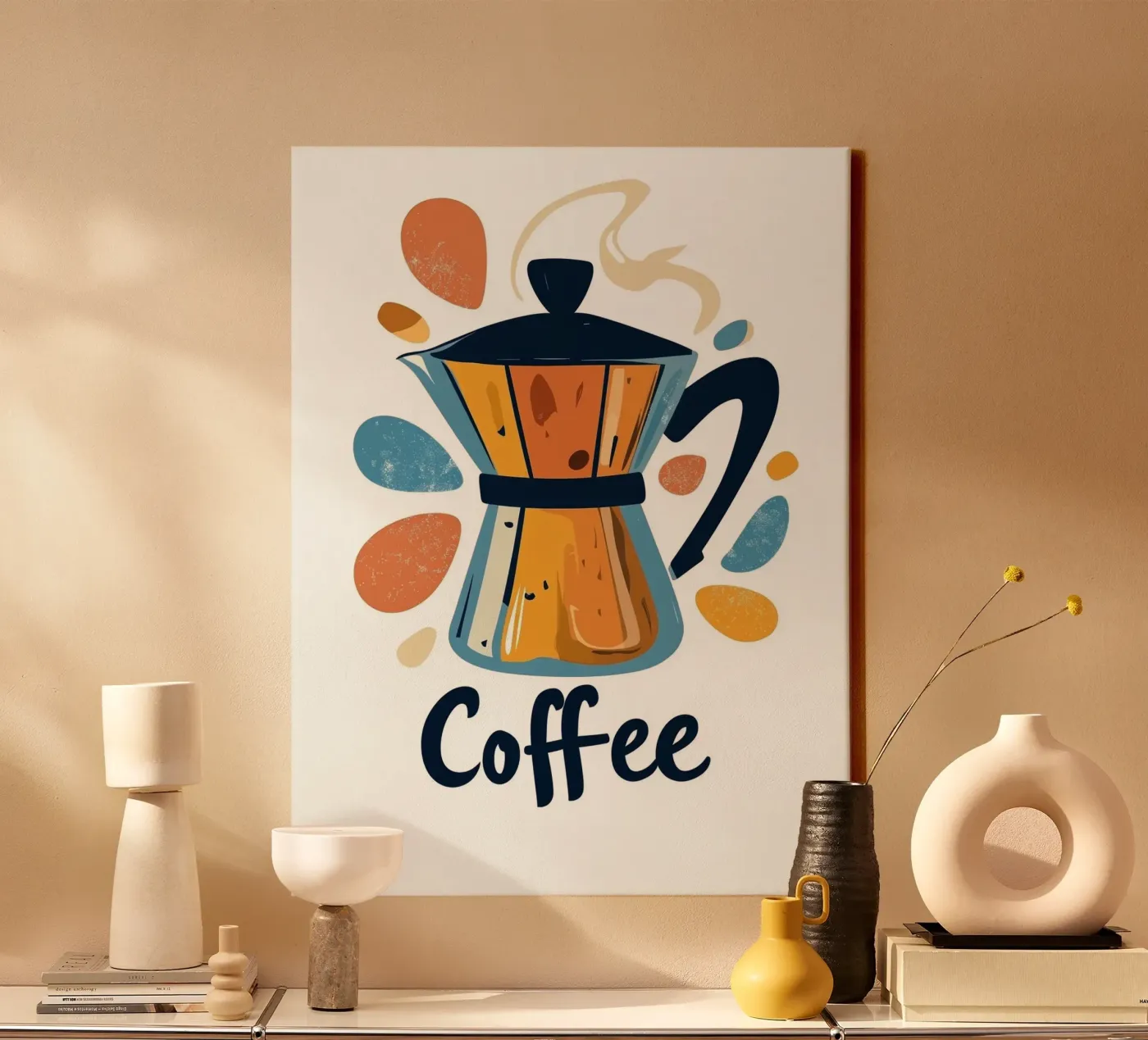 Coffee canvas by Art Typo Essentiel