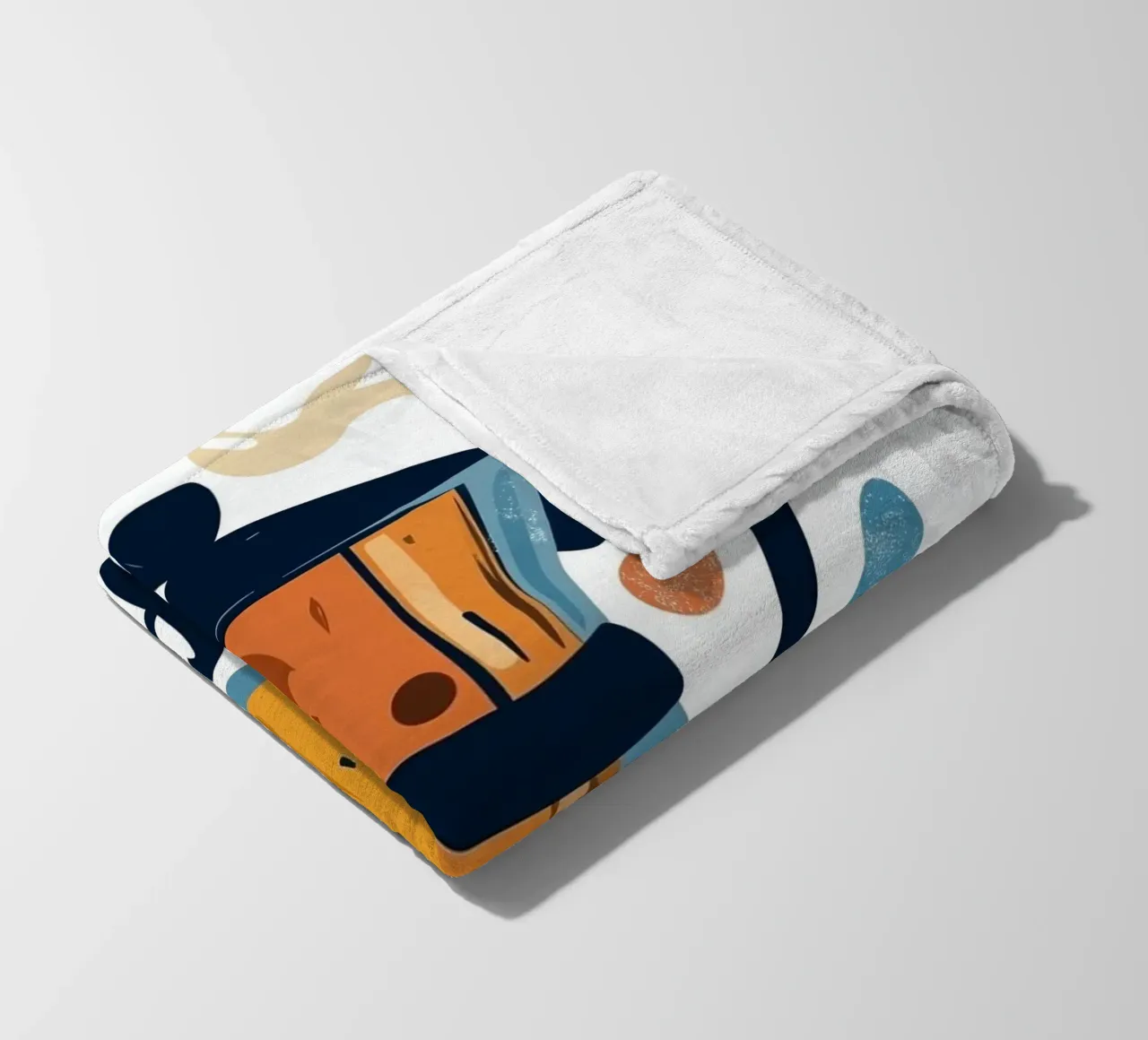 Coffee fleecedeken van Art Typo Essentiel