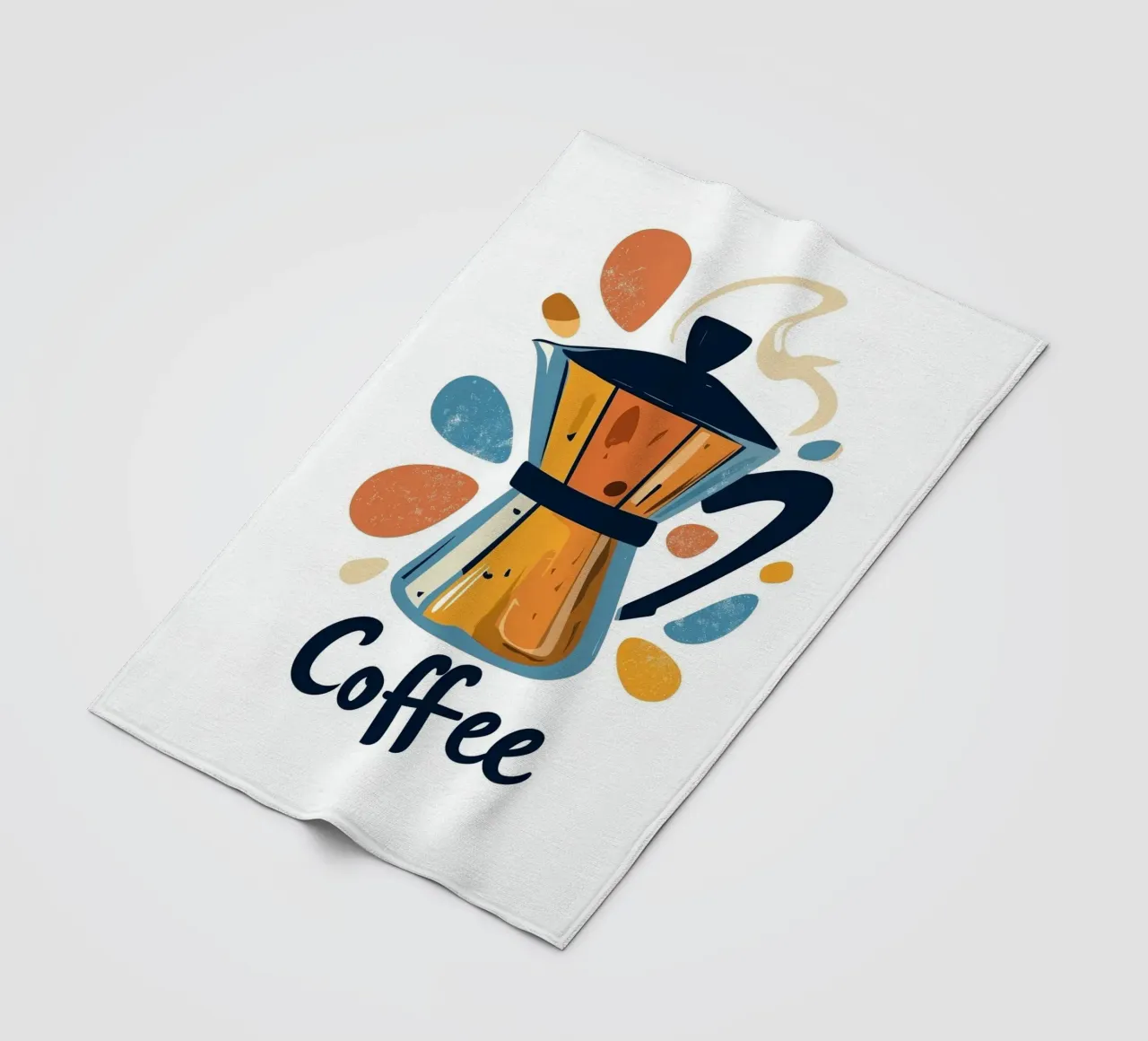 Coffee fleecedeken van Art Typo Essentiel