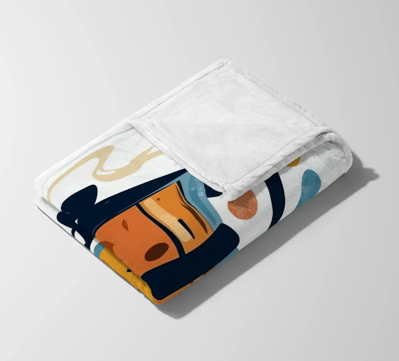 Coffee fleecedeken van Art Typo Essentiel