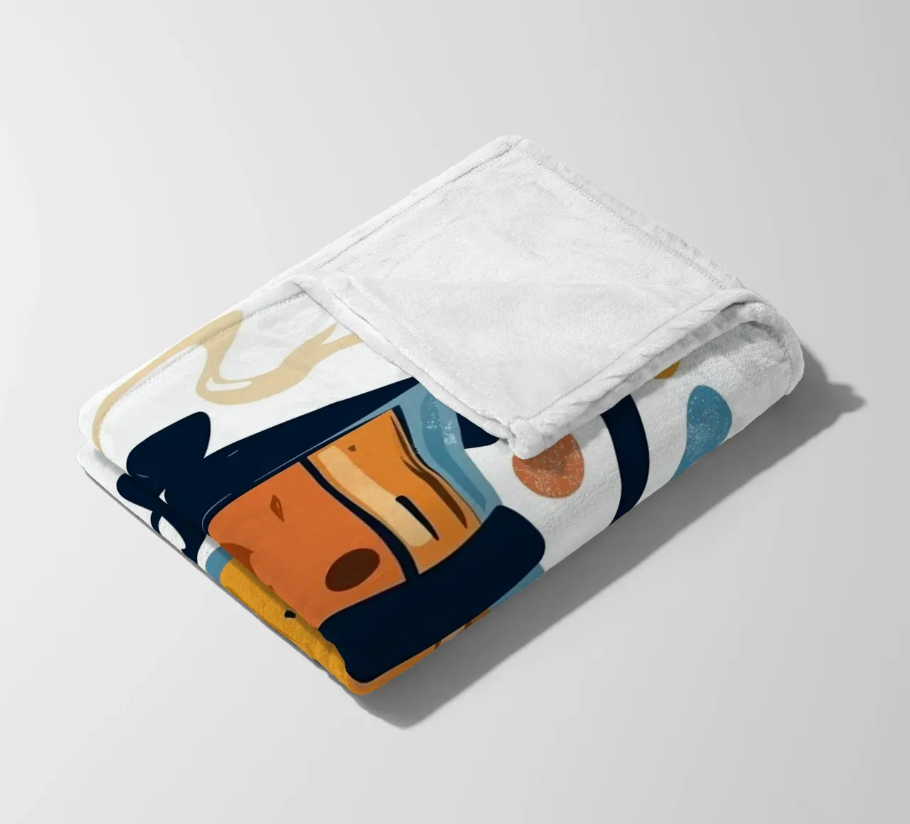 Coffee fleecedeken van Art Typo Essentiel