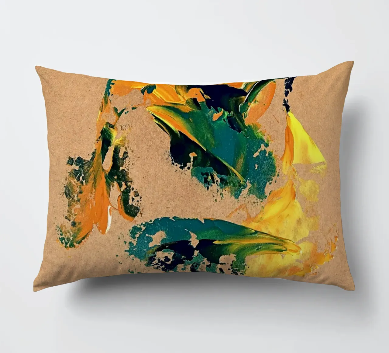 NATURAL STYLE 16 cuscino da Thierry Vobmann Abstract painting