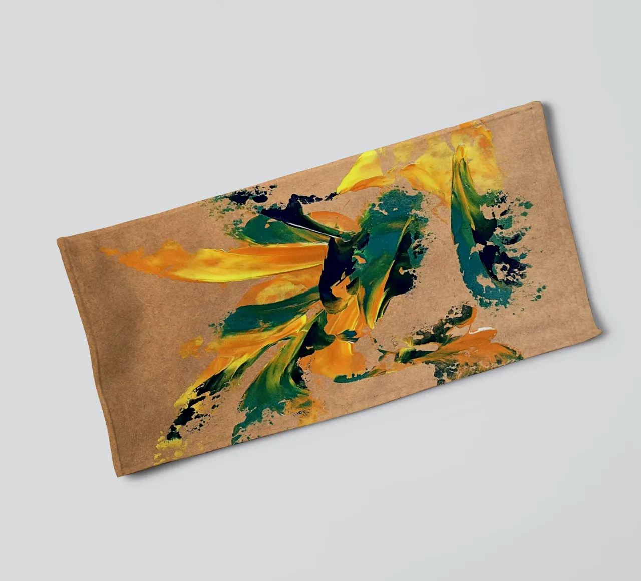 NATURAL STYLE 16 asciugamano da bagno da Thierry Vobmann Abstract painting