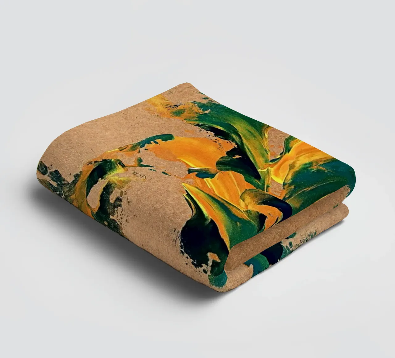 NATURAL STYLE 16 asciugamano da bagno da Thierry Vobmann Abstract painting