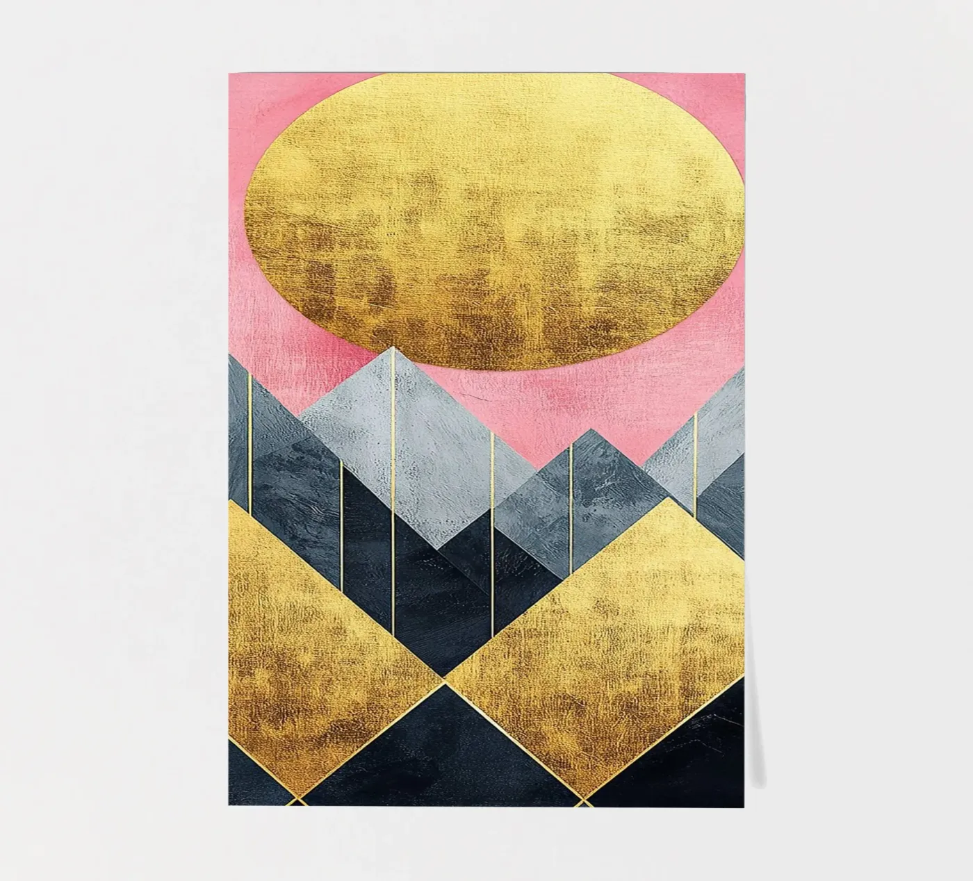 Shining Mountain Path sticker sheet by Niklas