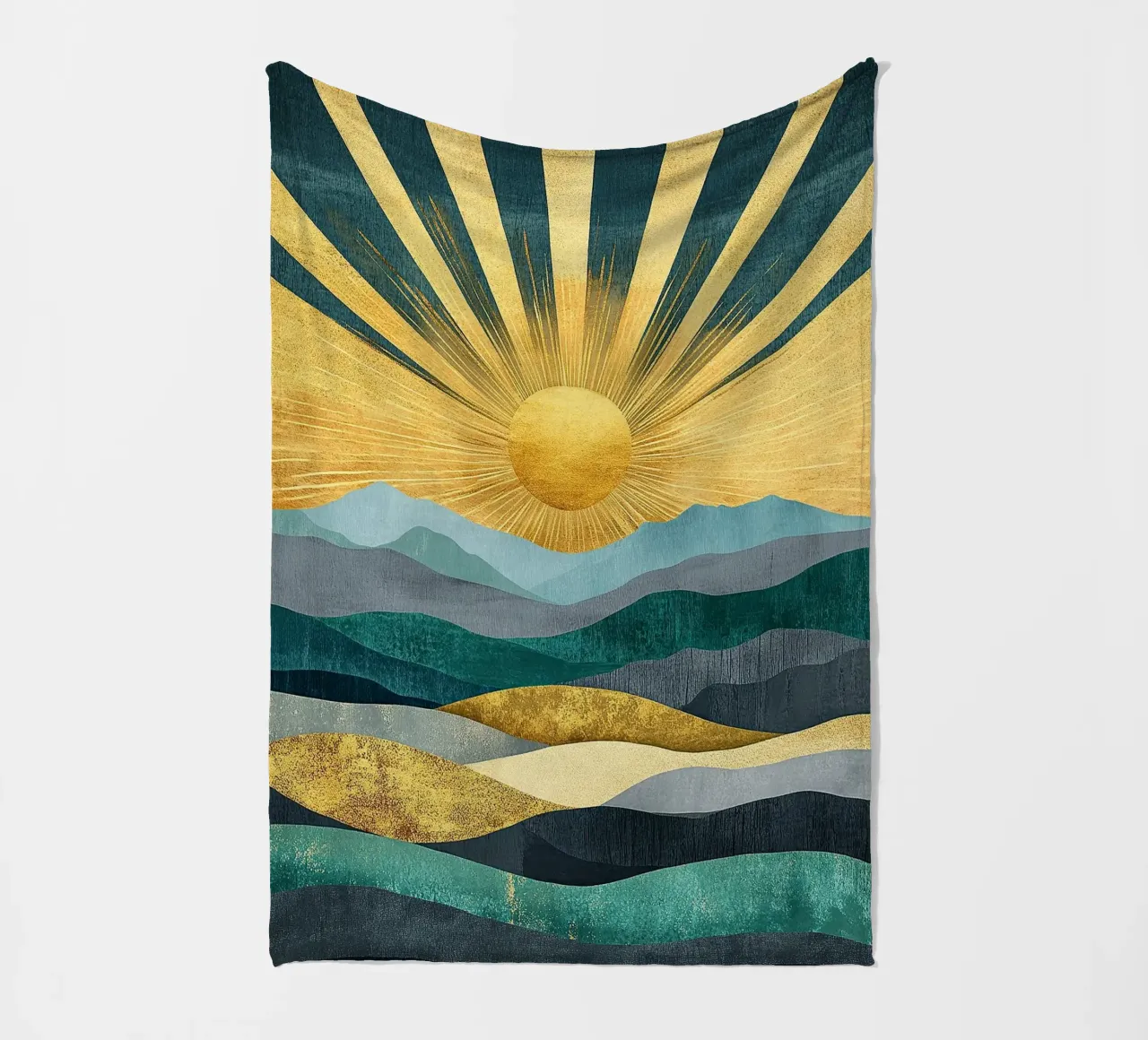 Sunlit Heights coperta in pile da Niklas