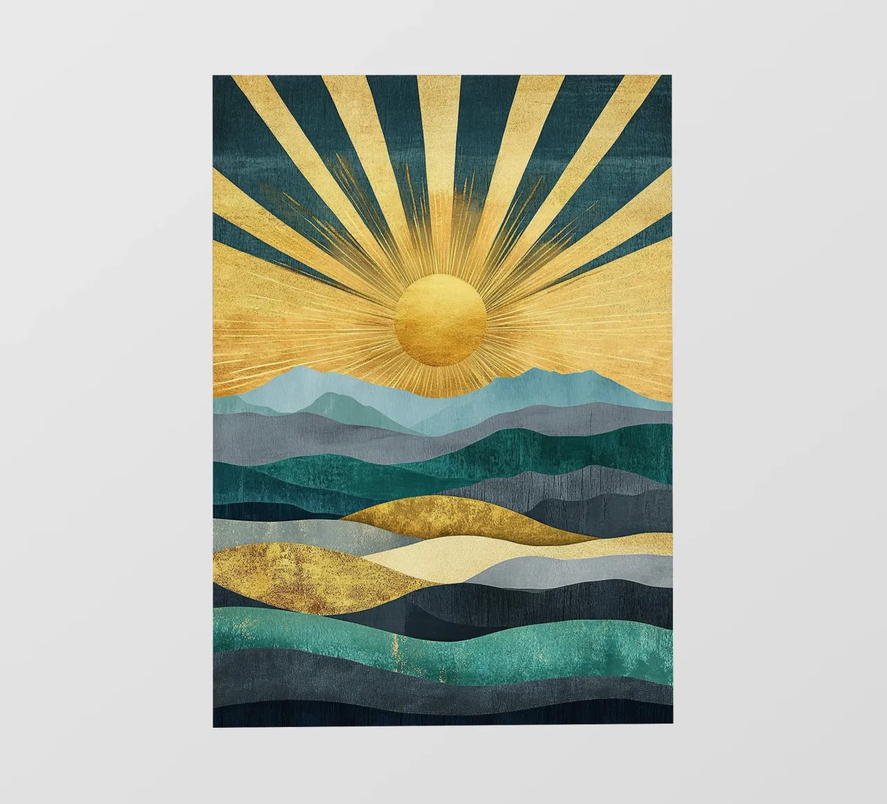 Sunlit Heights telo in pvc da Niklas